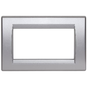 BTICINO BTI120044TH INTERLINK - PLACCA 4 MOD LIGHT TECH