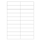 COMELIT GROUP SPA - COE1218 FOGLI ETICHETTE PER PULSANTIERA IKALL