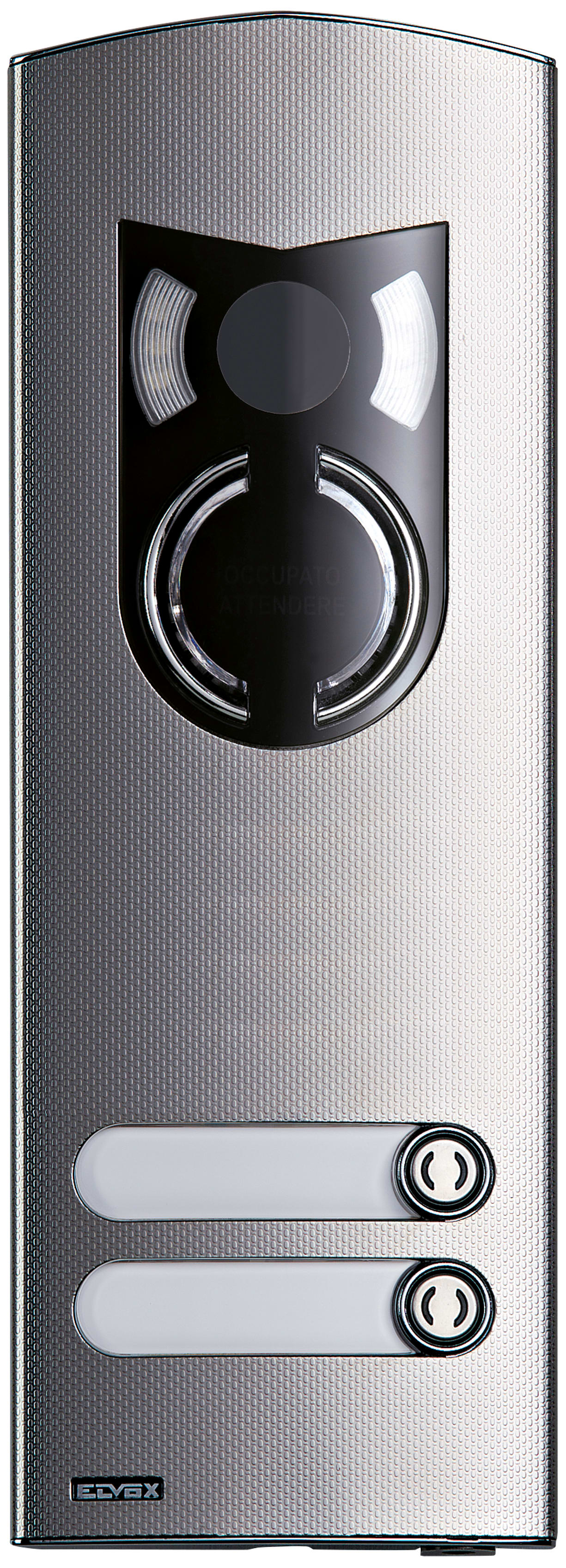 VIMAR SPA VIW1222 PLACCA A/V 2M IK10 2 TASTI ACCIAIO