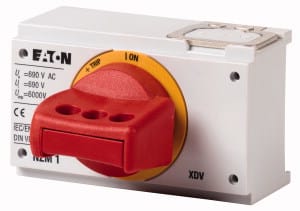 EATON MANIFACTURING - EAO260137 NZM2-XDVR MANOVRA ROT. GIALLO-ROSSA LUCC