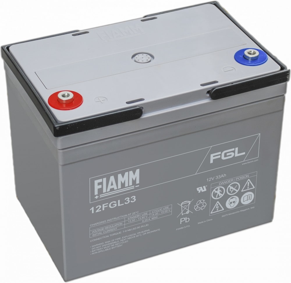 F.I.A.M.M. SPA - FI112FGL33 BATTERIE LUNGA VITA VRLA AGM 12FGL33