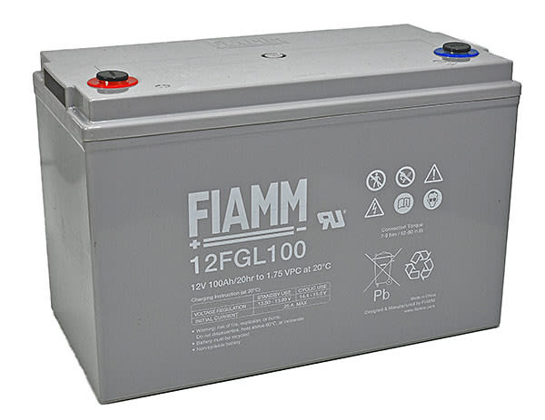F.I.A.M.M. SPA - FI112FGL100 BATTERIE LUNGA VITA VRLA AGM 12FGL100