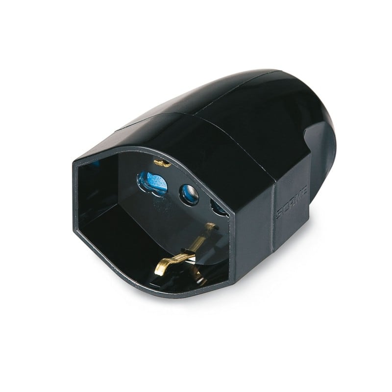 SCAME PARRE SPA SCA130.2085/N PRESA MOBILE 2P+T 16A P40 NERA