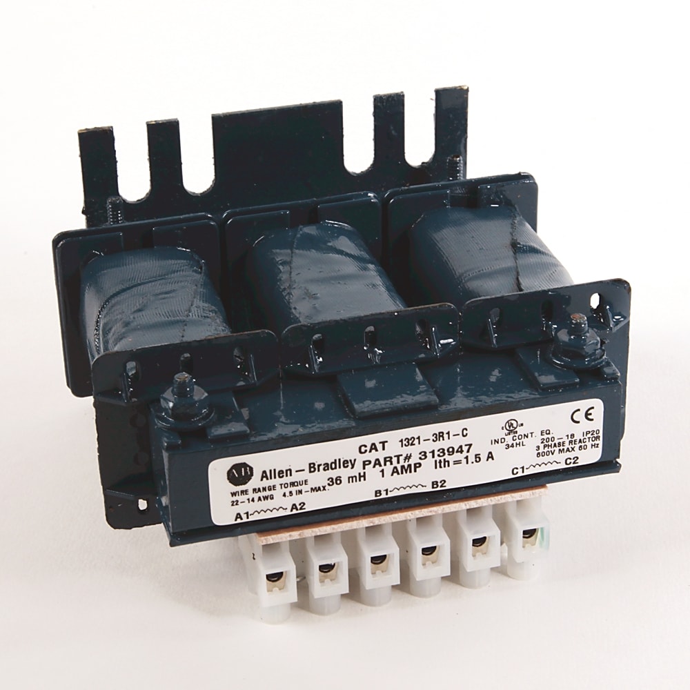 ROCKWELL AUTOMATION - RCK1321-3RB250-B INDUTTANZA DI LINEA 600V 3PH 250A .090MH