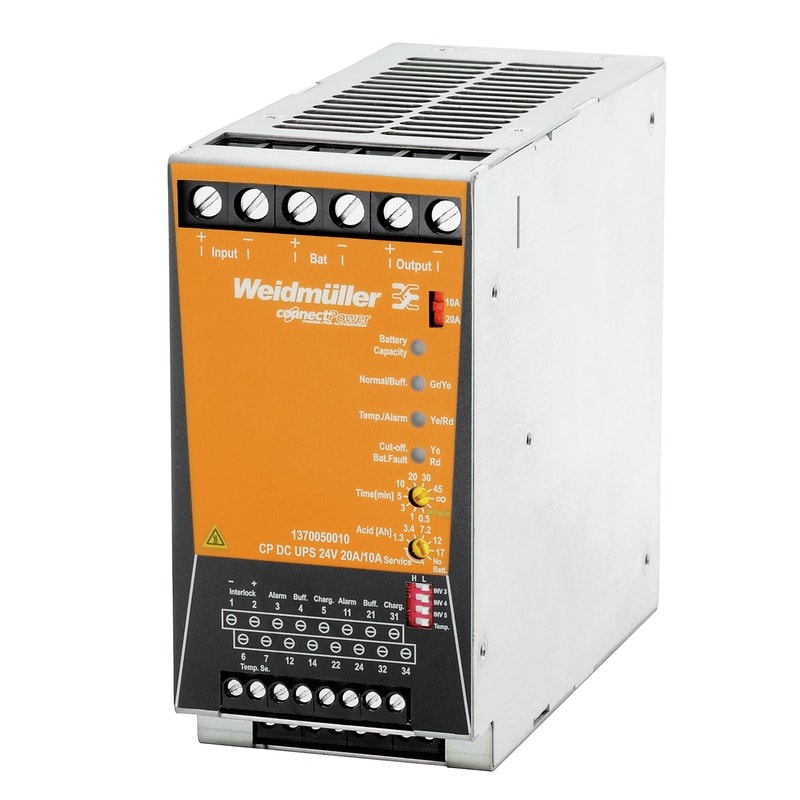 WEIDMULLER WEI1370050010 CP DC UPS 24V 20A/10A