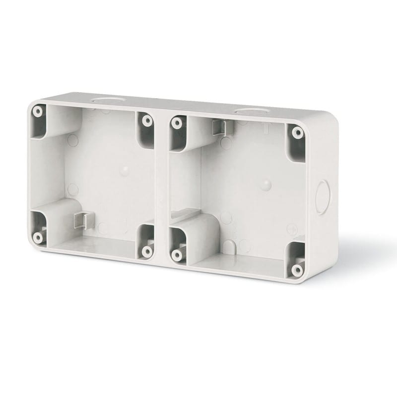 SCAME PARRE S.P.A. - SCA137.102 SCATOLA DA PARETE 95X190 MM 2 MODULI