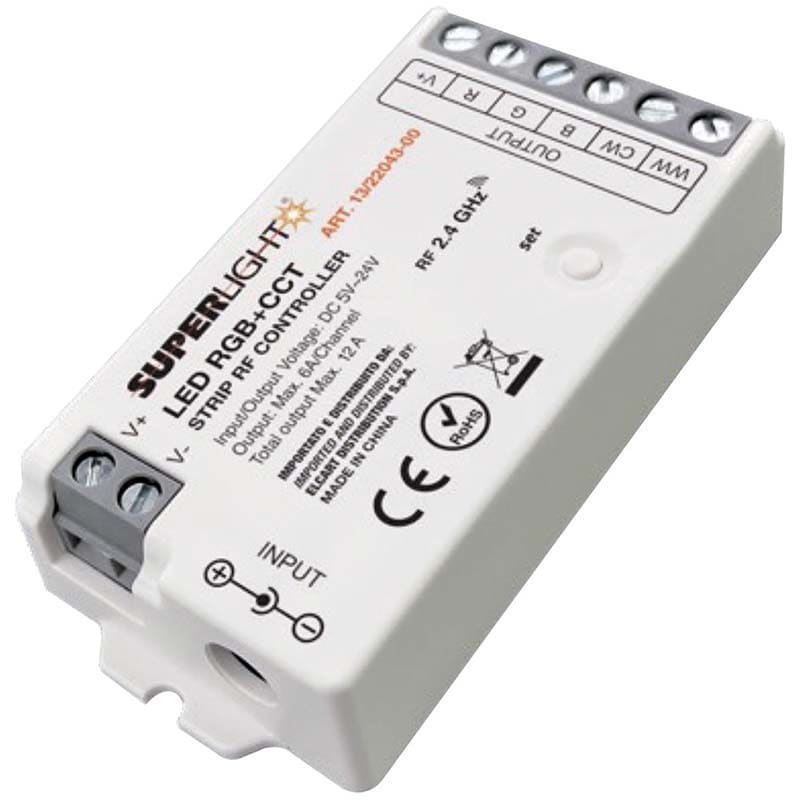 ELCART DISTRIBUTION ERT132204300 CONTROLLER LED RGBWW/W