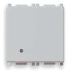 VIMAR SPA - VIW14000.2.SL Interruttore 1P 10AX 2M Silver