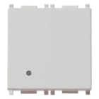 VIMAR SPA - VIW14001.2.SL INTERRUTTORE 1P 16AX 2M SILVER