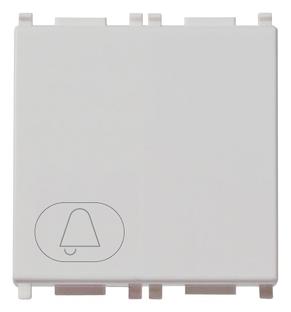 VIMAR SPA VIW14008.2.C.SL PULSANTE 1P NO 10A CAMPANELLO 2M SILVER