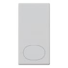 VIMAR SPA - VIW14021.G.SL TASTO 1M NEUTRO PERSONALIZZABILE SILVER