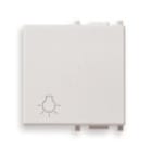 VIMAR SPA - VIW14022.G TASTO 2M ILLUMINABILE A DISCO BIANCO