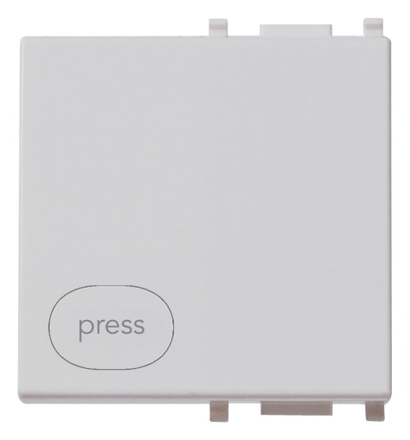 VIMAR S.P.A. - VIW14022.PS.SL Tasto 2M PRESS Silver