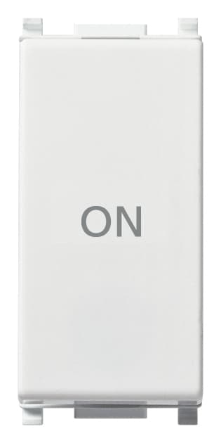 VIMAR SPA VIW14056.34 PULSANTE 1P NO+NC 10A SIMBOLO ON BIANCO