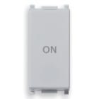 VIMAR SPA - VIW14056.34.SL PULSANTE 1P NO+NC 10A SIMBOLO ON SILVER