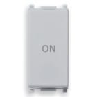 VIMAR SPA - VIW14056.34.SL PULSANTE 1P NO+NC 10A SIMBOLO ON SILVER