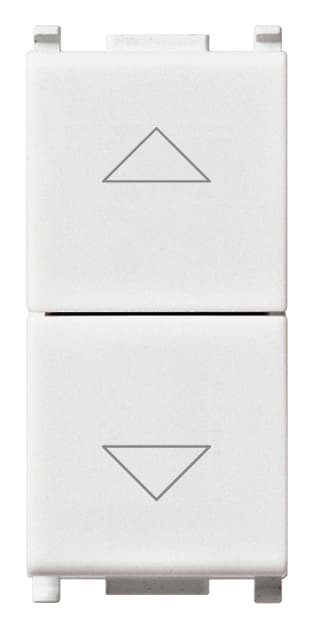 VIMAR SPA VIW14062 DUE PULSANTI INTERBL.1P NO+NO10A BIANCO