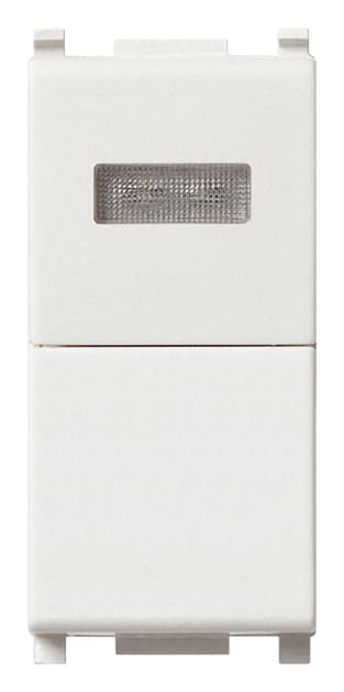 VIMAR SPA VIW14068.B PULSANTE 1P NO 10A + SPIA BIANCA BIANCO