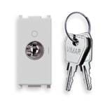 VIMAR SPA VIW14083.S.CU.SL INTERR.2P 16(3)A+CHIAVE UNIF. OFF SILVER