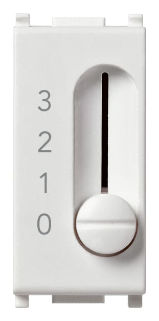 VIMAR SPA VIW14095 COMMUTATORE A SLITTA 1P 6(2)A BIANCO