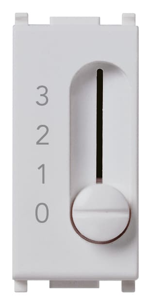 VIMAR SPA VIW14095.SL COMMUTATORE A SLITTA 1P 6(2)A SILVER