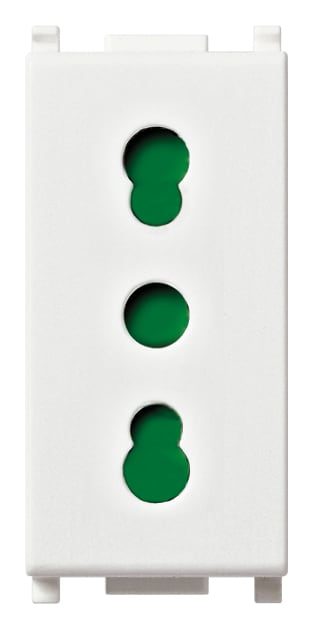 VIMAR SPA VIW14203 PRESA 2P+T 16A P17/11 BIANCO