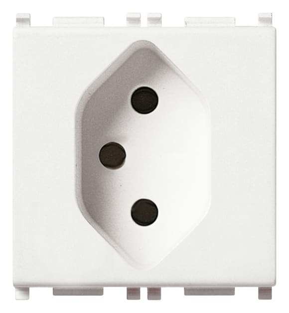 VIMAR SPA VIW14226 PRESA 2P+T 10A SVIZZERO TIPO 13 BIANCO