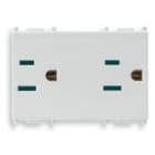 VIMAR SPA - VIW14243 DUE PRESE SICURY 2P+T15A USA+SASO BIANCO