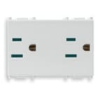 VIMAR SPA - VIW14243 DUE PRESE SICURY 2P+T15A USA+SASO BIANCO