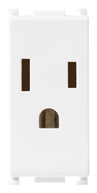 VIMAR S.P.A. - VIW14245 PRESA 2P+T 15A USA+SASO BIANCO