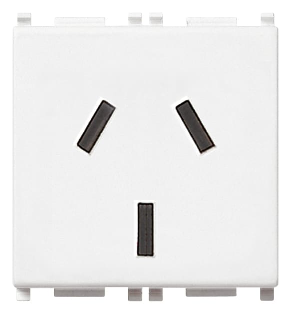 VIMAR SPA VIW14253 PRESA SICURY 2P+T 20A ARGENTINO BIANCO