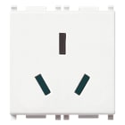 VIMAR SPA - VIW14254 PRESA SICURY 2P+T 16A CINESE BIANCO