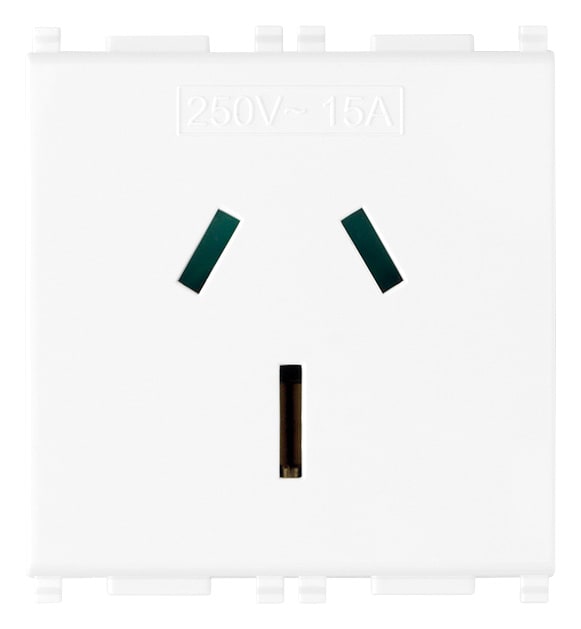 VIMAR SPA VIW14262 PRESA SICURY 2P+T 15A AUSTRALIA BIANCO