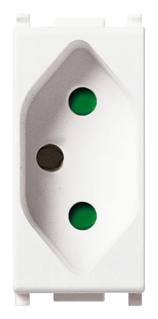 VIMAR SPA VIW14265 PRESA SICURY 2P+T 20A BRASILIANO BIANCO