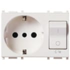 VIMAR SPA - VIW14276 PRESA 2P+T 16A P30 INTB+MT C16 BIANCO