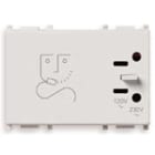 VIMAR SPA - VIW14290 PRESA PER RASOIO 230V BIANCO