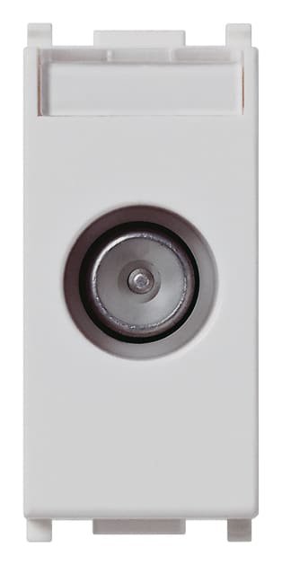VIMAR SPA VIW14300.10.SL PRESA TV-RD-SAT PASSANTE SILVER