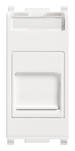 VIMAR SPA VIW14322 PRESA RJ11 6/4 CON PORTELLO BIANCO