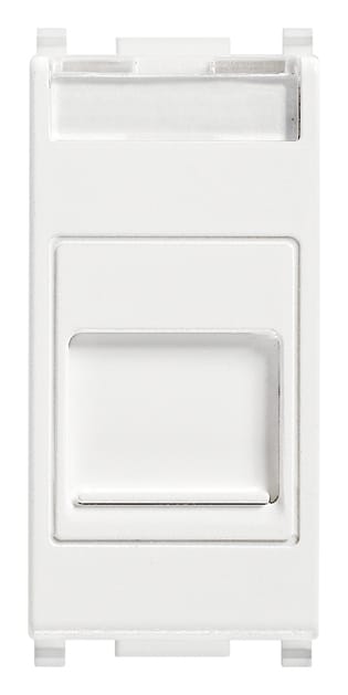 VIMAR S.P.A. - VIW14337.C ADATTATORE PORTELLO RJ45 KEYSTONE BIANCO