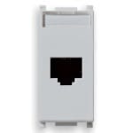 VIMAR S.P.A. - VIW14339.4.SL PRESA RJ45 NETSAFE CAT5E UTP 110 SILVER