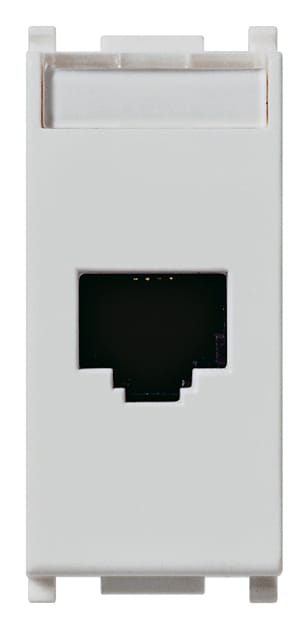 VIMAR S.P.A. - VIW14339.5.SL PRESA RJ45 NETSAFE CAT5E FTP 110 SILVER