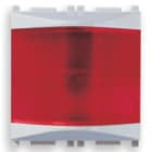 VIMAR SPA - VIW14387.R.SL SPIA PRISMATICA ROSSO SILVER