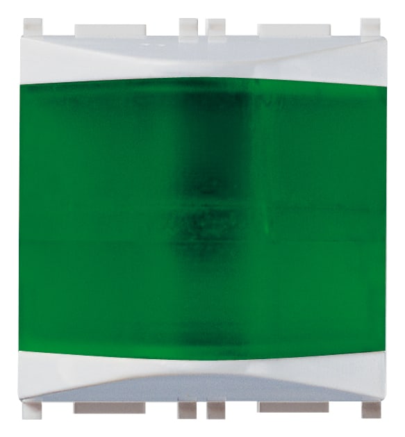 VIMAR S.P.A. - VIW14387.V.SL SPIA PRISMATICA VERDE SILVER
