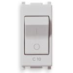 VIMAR S.P.A. - VIW14404.10.SL INTERRUTTORE MT 1P C10 120-230V SILVER