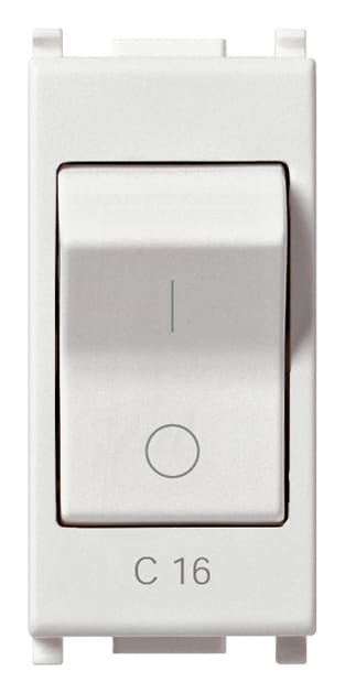 VIMAR SPA VIW14405.16 INTERRUTTORE MT 1P+N C16 120-230V BIANCO