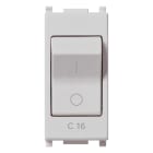 VIMAR SPA - VIW14405.16.SL INTERRUTTORE MT 1P+N C16 120-230V SILVER