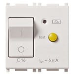 VIMAR S.P.A. - VIW14411.16.6 INTERRUTTORE MTDIFF. 1P+N C16 6MA BIANCO