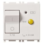 VIMAR SPA - VIW14411.16.6 INTERRUTTORE MTDIFF. 1P+N C16 6MA BIANCO