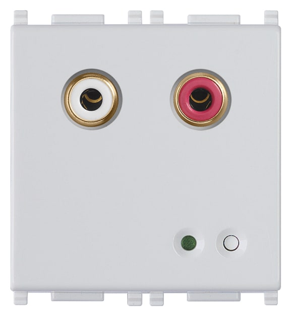 VIMAR S.P.A. - VIW14582.SL INGRESSO AUDIO RCA 2M SILVER