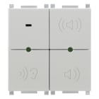 VIMAR SPA - VIW14586.SL Microfono di chiamata Silver